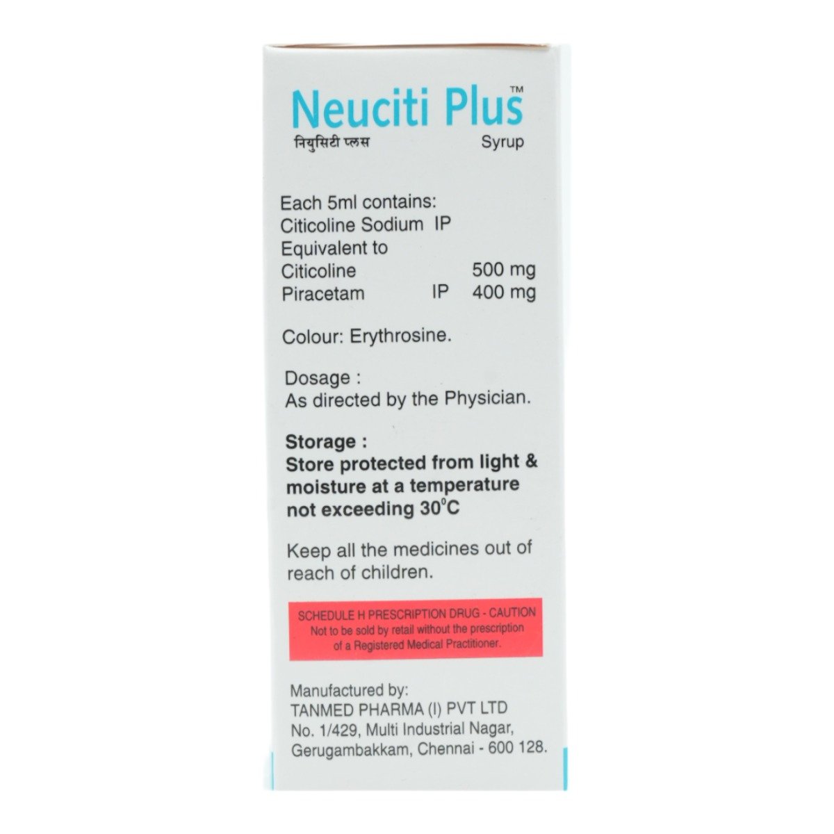 Neuciti Plus Syrup 60 ml, Pack of 1 Liquid Neuciti Plus Syrup 60 ml, Pack of 1 Liquid