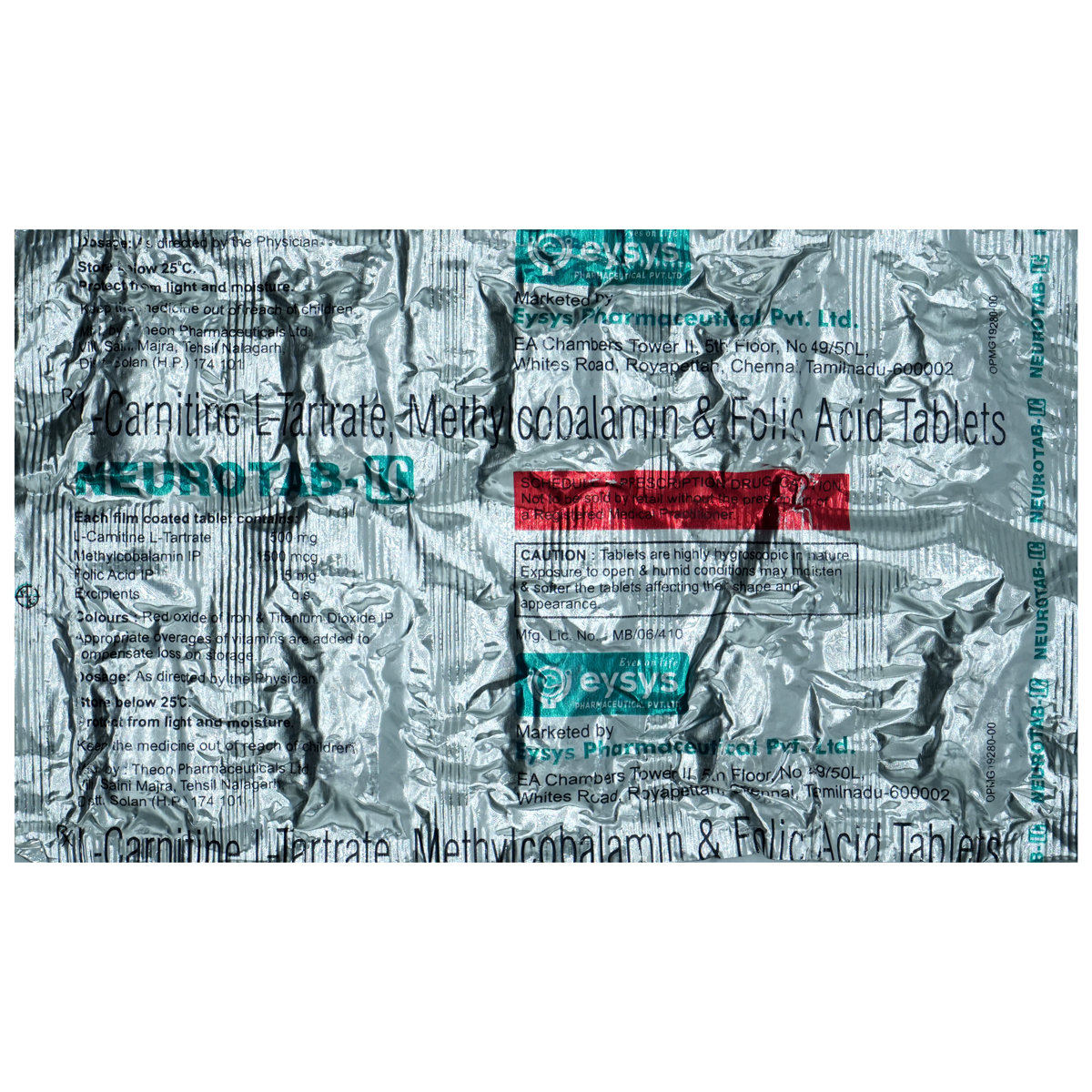 Neurotab-LC Tablet 10's, Pack of 10 TabletS Neurotab-LC Tablet 10's, Pack of 10 TabletS