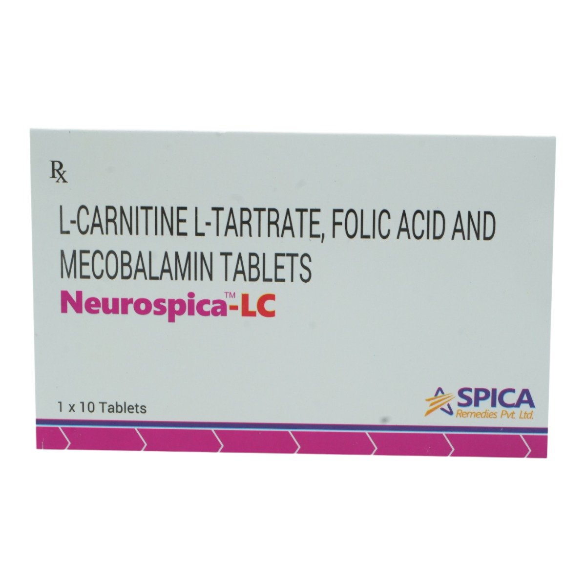 Neurospica-LC Tablet 10's, Pack of 10 TabletS Neurospica-LC Tablet 10's, Pack of 10 TabletS