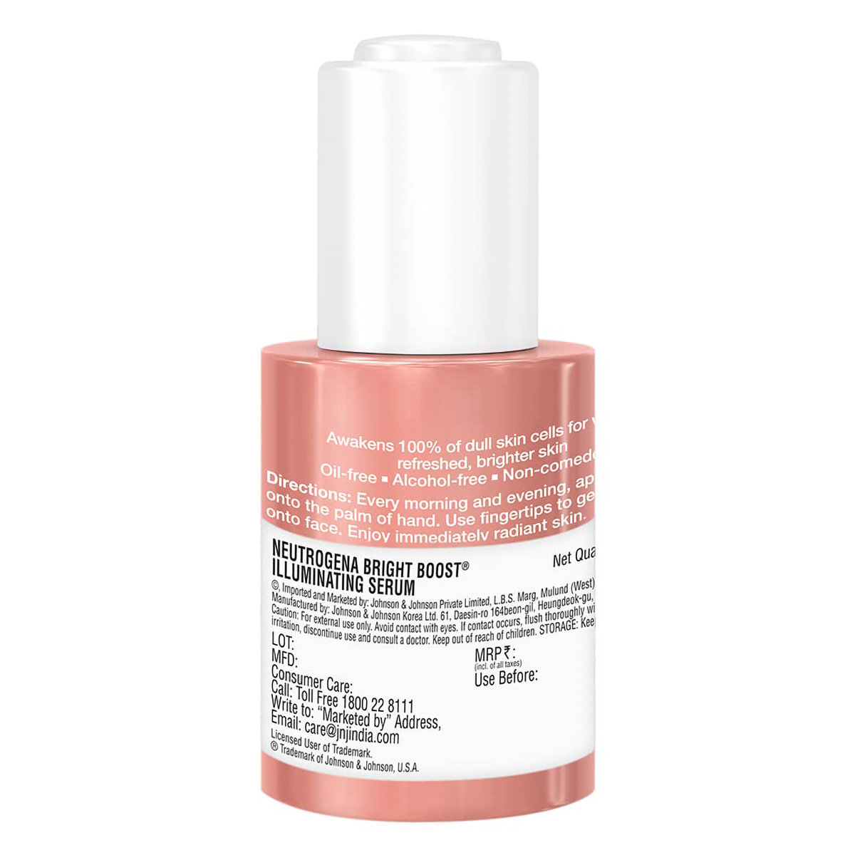 Neutrogena Bright Boost Illuminating Serum 30 ml | Neoglucosamine & Turmeric Extract | With 3X Brightening Power | Gives Instant Bright Skin, Pack of 1 Neutrogena Bright Boost Illuminating Serum 30 ml | Neoglucosamine & Turmeric Extract | With 3X Brightening Power | Gives Instant Bright Skin, Pack of 1