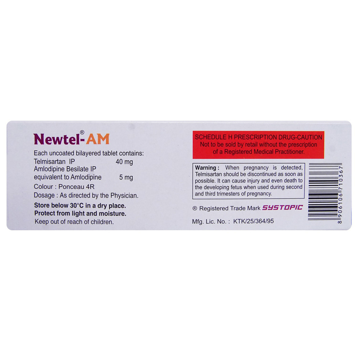 Newtel AM Tablet 10's, Pack of 10 Newtel AM Tablet 10's, Pack of 10