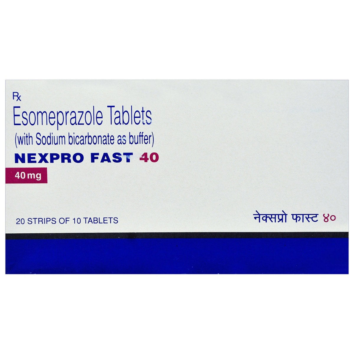 Buy Nexpro Fast 40 Tablet 10's Online