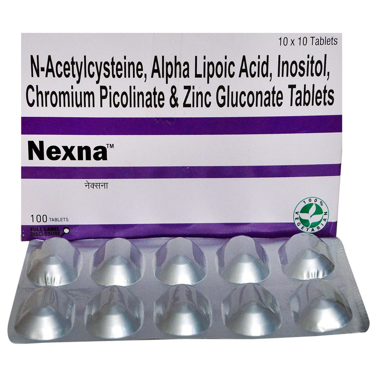 Nexna Tablet 10's, Pack of 10 TABLETS Nexna Tablet 10's, Pack of 10 TABLETS