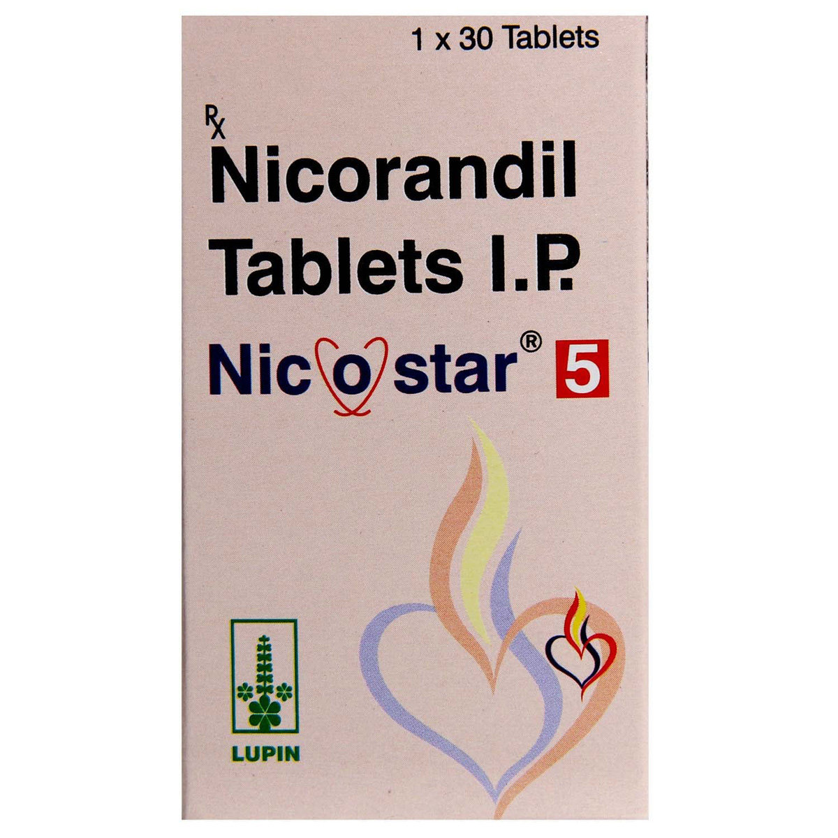 Nicostar 5 mg Tablet 30's, Pack of 1 TABLET Nicostar 5 mg Tablet 30's, Pack of 1 TABLET