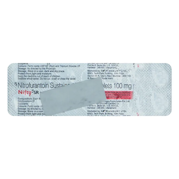 Nifty-SR 100 mg Tablet 14's, Pack of 14 TabletS