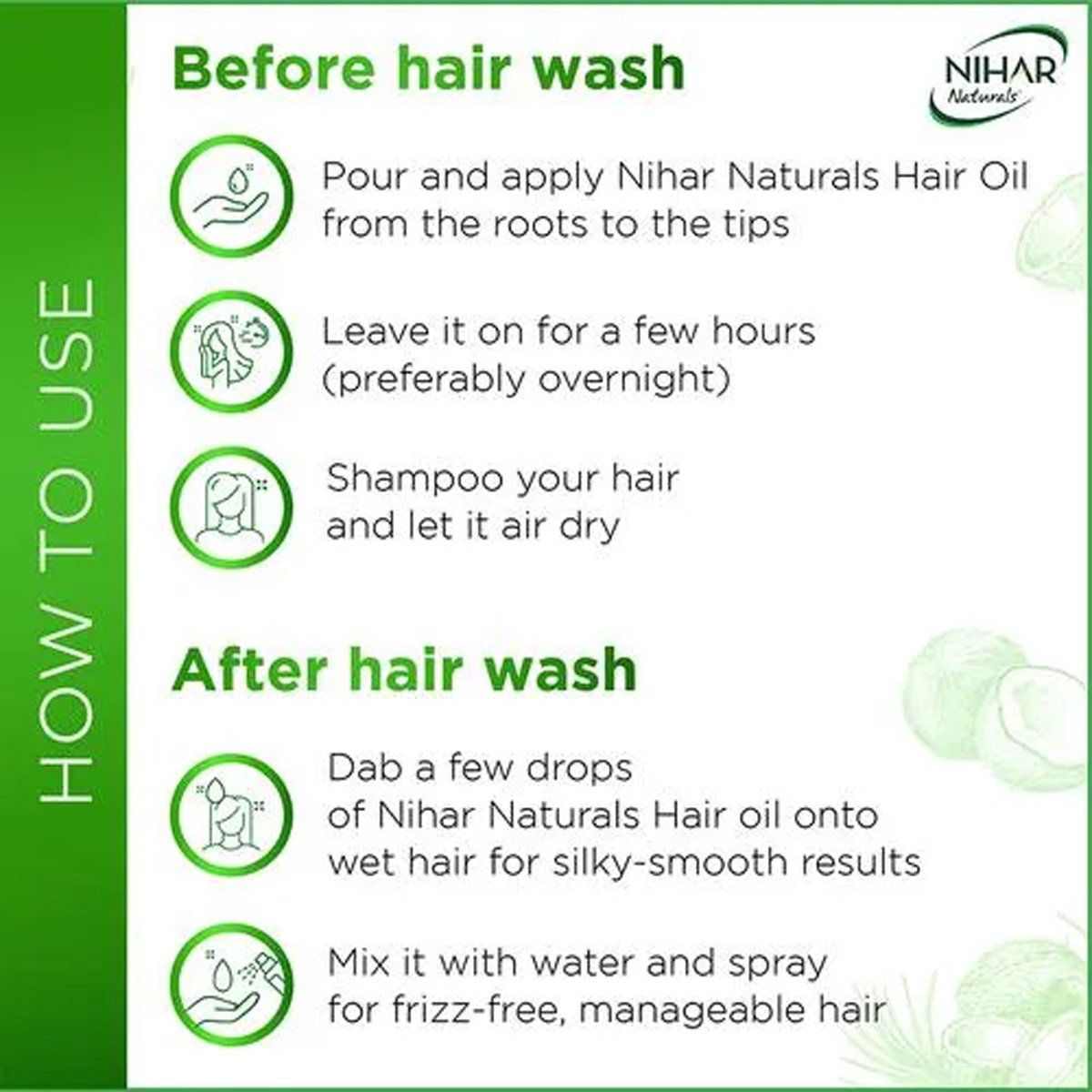 Nihar Naturals Jasmine Coconut Hair Oil, 200 ml, Pack of 1 Nihar Naturals Jasmine Coconut Hair Oil, 200 ml, Pack of 1