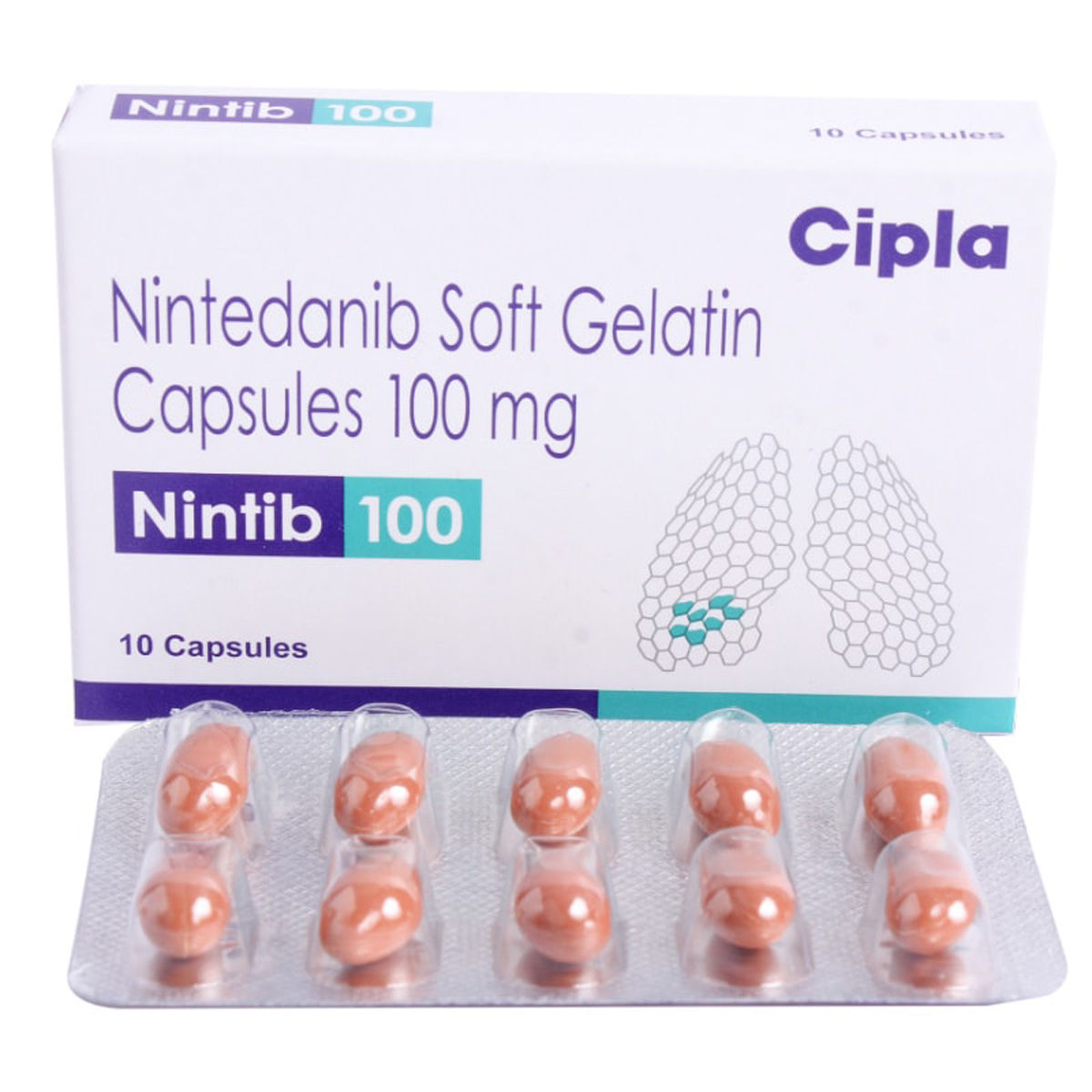 Buy Nintib 100 Soft Gelatin Capsule 10's Online