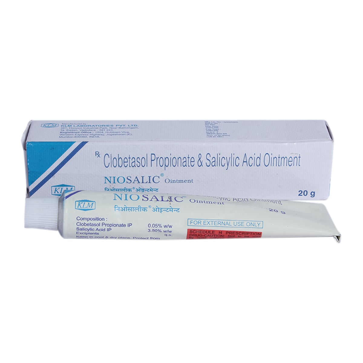 NIOSALIC CREAM 20GM, Pack of 1 OINTMENT NIOSALIC CREAM 20GM, Pack of 1 OINTMENT
