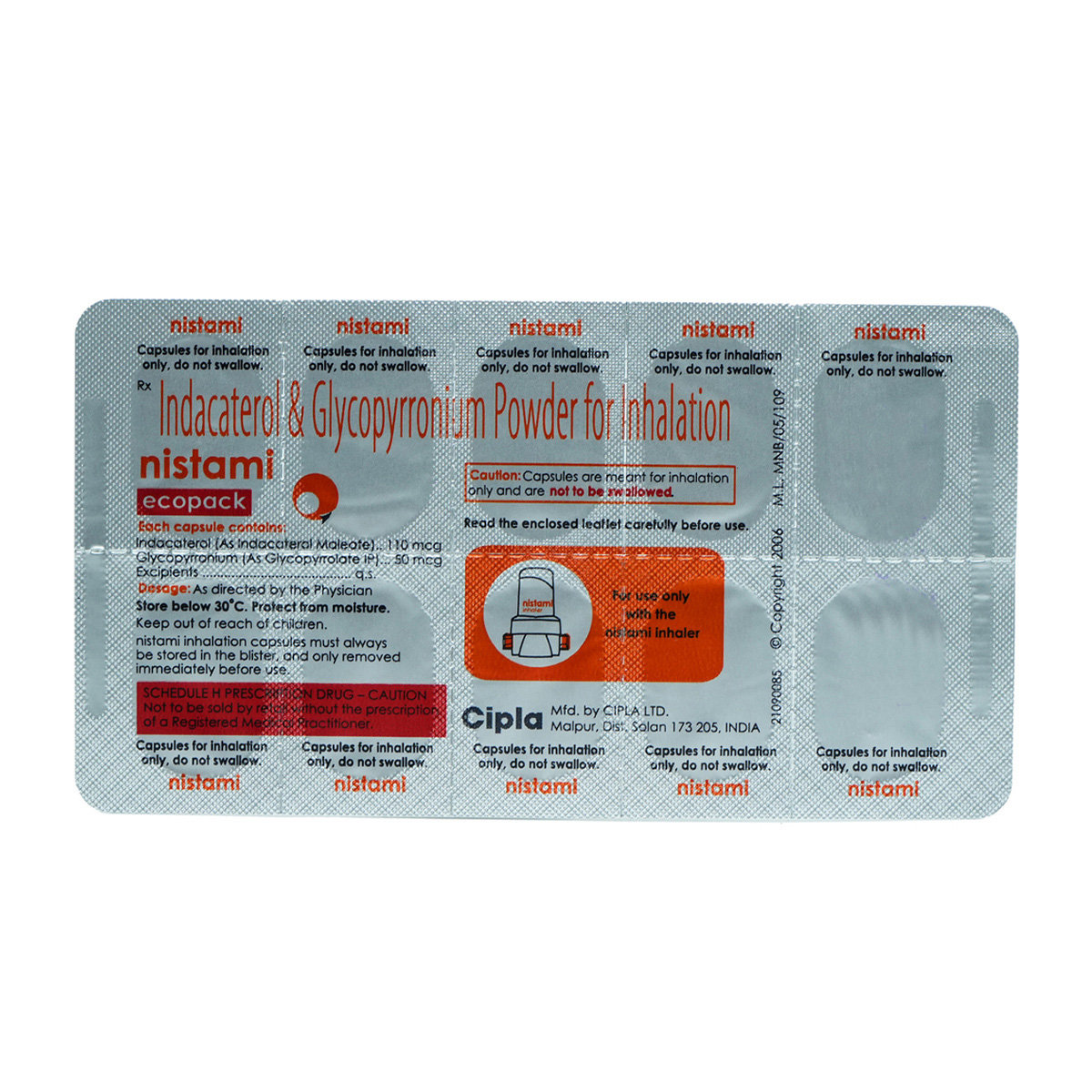 Nistami Ecopack Capsule 30's, Pack of 30 CAPSULES Nistami Ecopack Capsule 30's, Pack of 30 CAPSULES