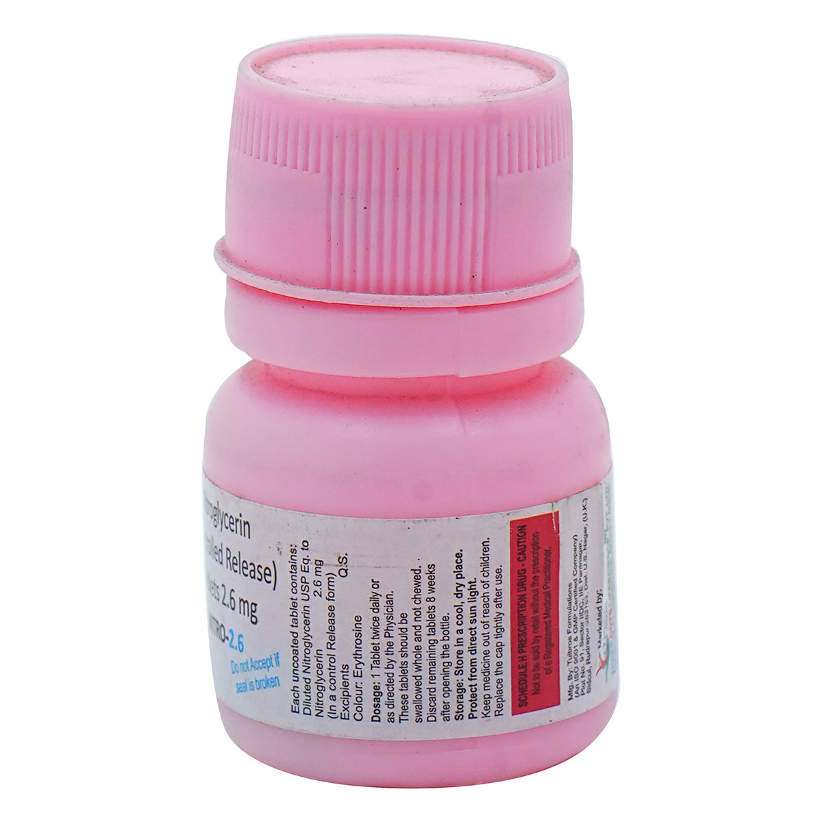 Nitro 2.6 Tablet 30's, Pack of 1 TABLET Nitro 2.6 Tablet 30's, Pack of 1 TABLET