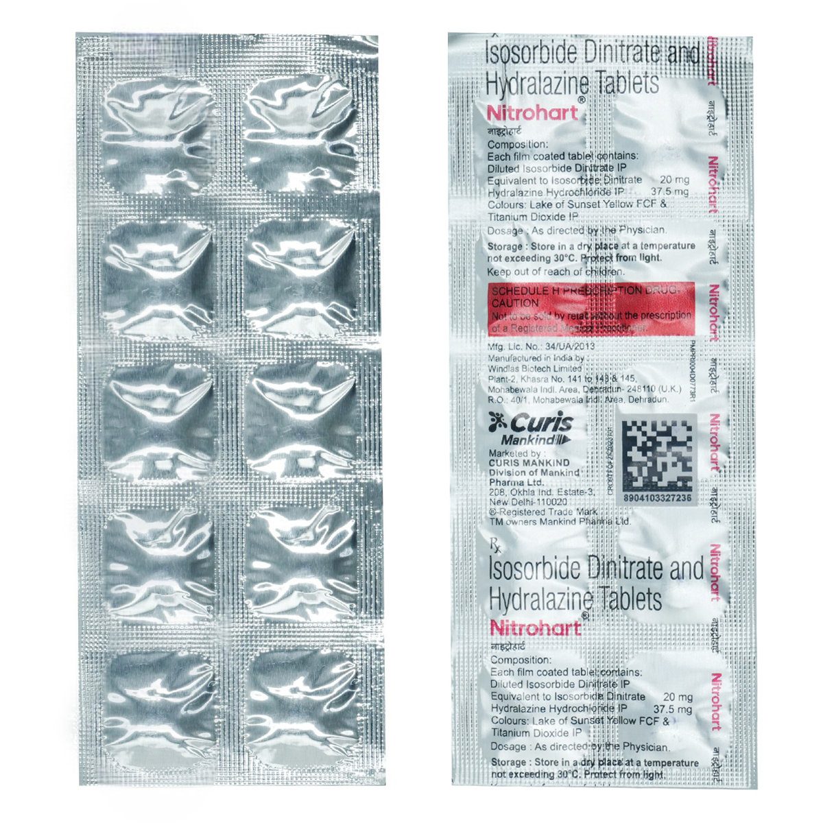 Nitrohart Tablet 10's, Pack of 10 TABLETS Nitrohart Tablet 10's, Pack of 10 TABLETS