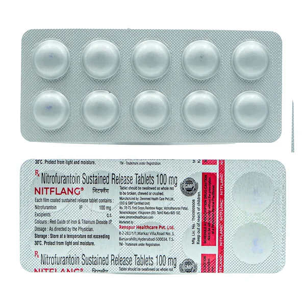 Nitflang 100 Tablet 10's, Pack of 10 TABLETS