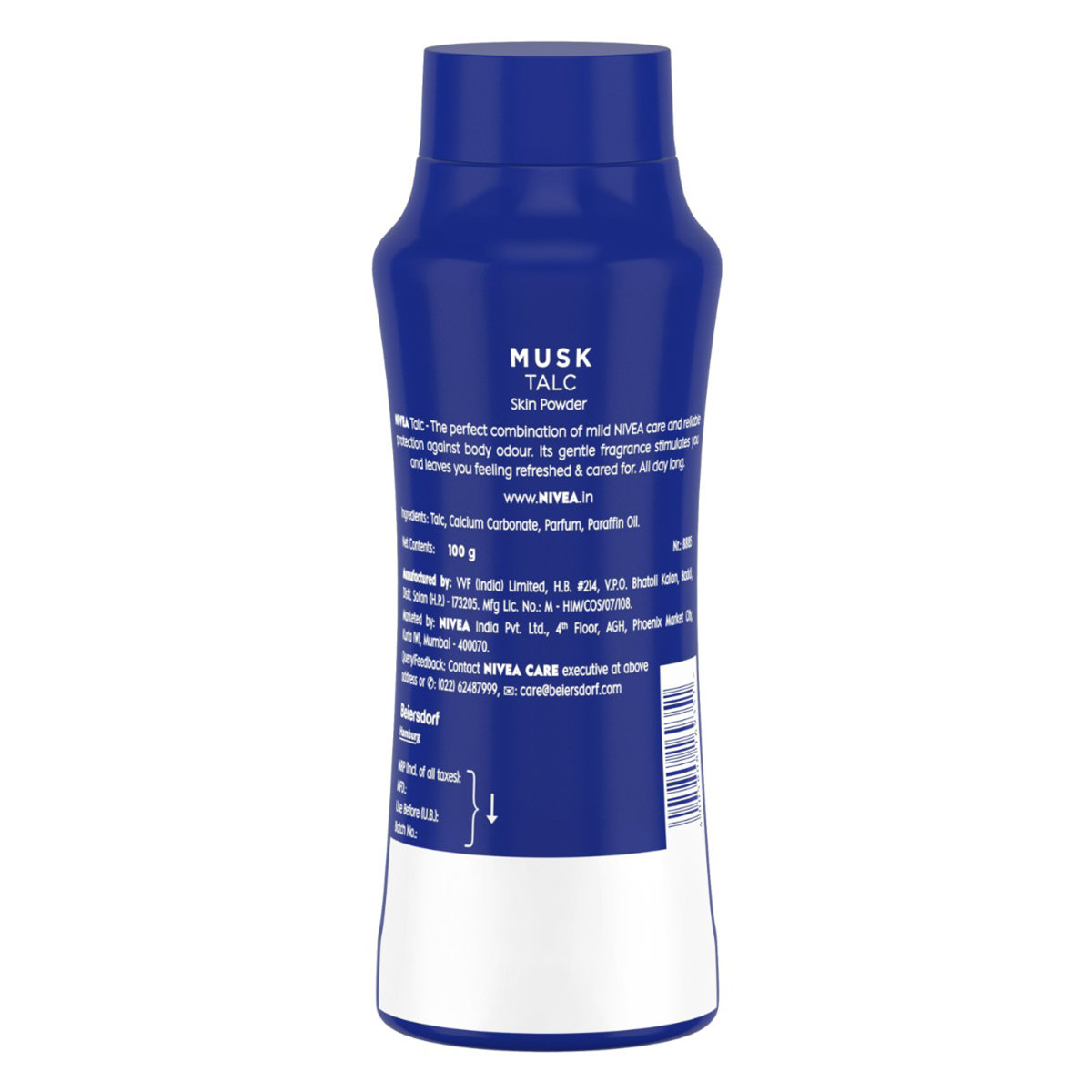 Nivea Gentle Care Musk Talc Powder 100 gm | For Body Odour Protection, Pack of 1 Nivea Gentle Care Musk Talc Powder 100 gm | For Body Odour Protection, Pack of 1