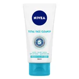 Nivea Total Face Cleanup Face Wash For Normal to Oily Skin, 100 ml, Pack of 1
