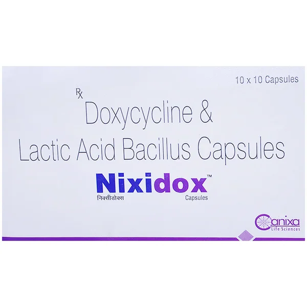 Nixidox Capsule 10's, Pack of 10 CAPSULES
