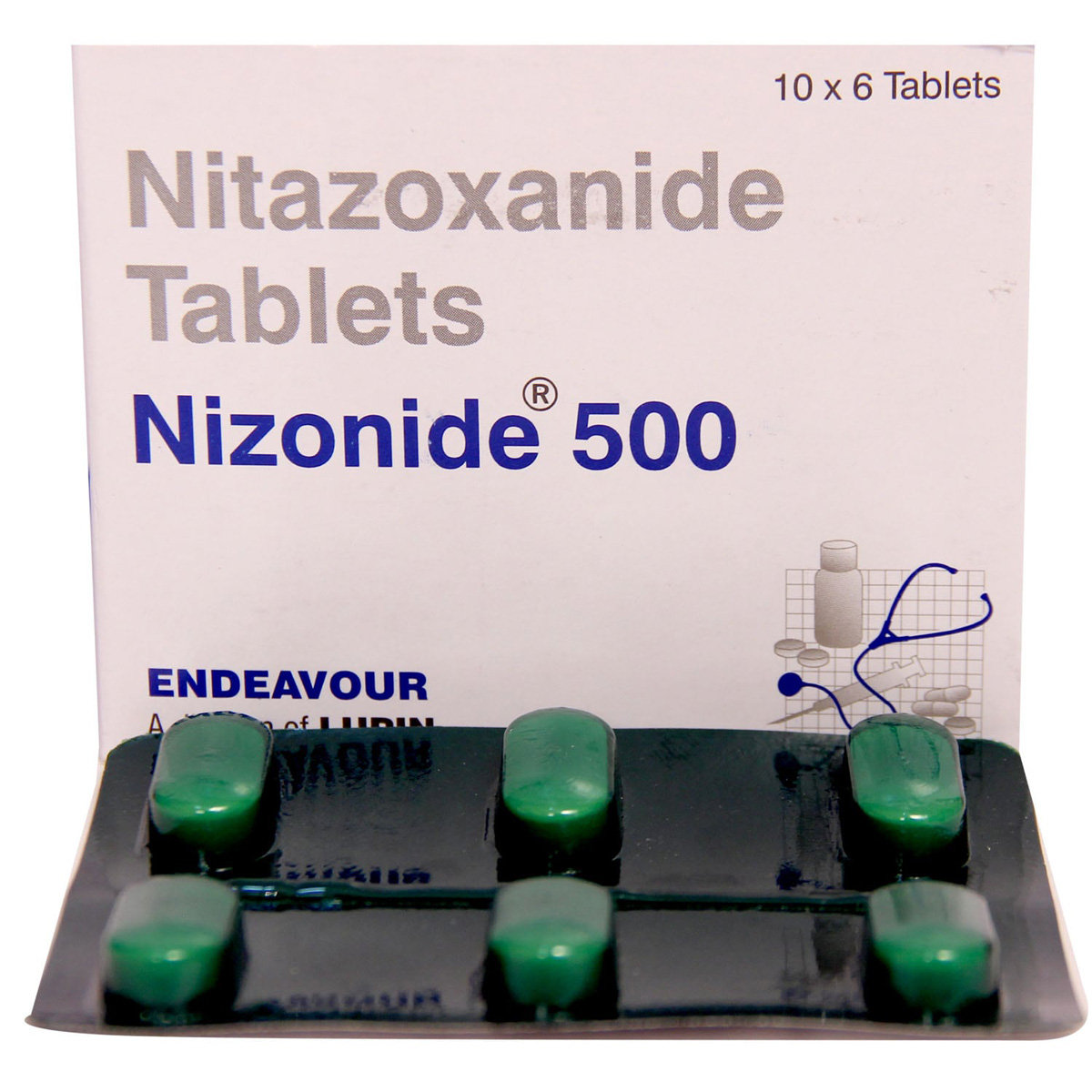 Nizonide 500 Tablet 6's, Pack of 6 TABLETS Nizonide 500 Tablet 6's, Pack of 6 TABLETS