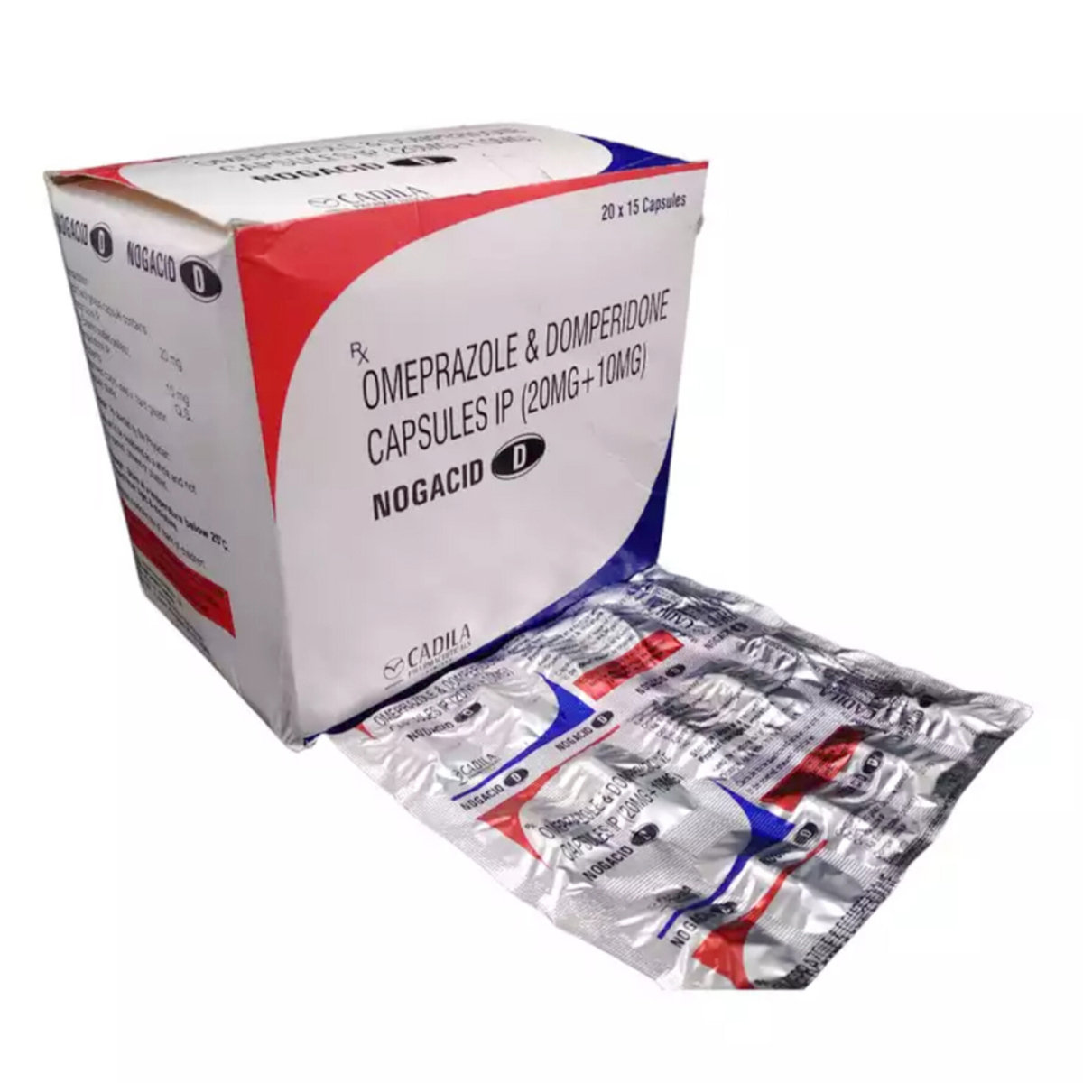 Nogacid D Capsule 15's, Pack of 15 CAPSULES Nogacid D Capsule 15's, Pack of 15 CAPSULES