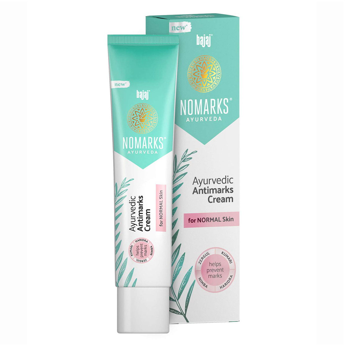 Bajaj Nomarks Anti-Marks Cream 25 gm | Calendula, Aloe Vera, Neem, Turmeric | Prevents Marks | For Normal Skin, Pack of 1 Bajaj Nomarks Anti-Marks Cream 25 gm | Calendula, Aloe Vera, Neem, Turmeric | Prevents Marks | For Normal Skin, Pack of 1
