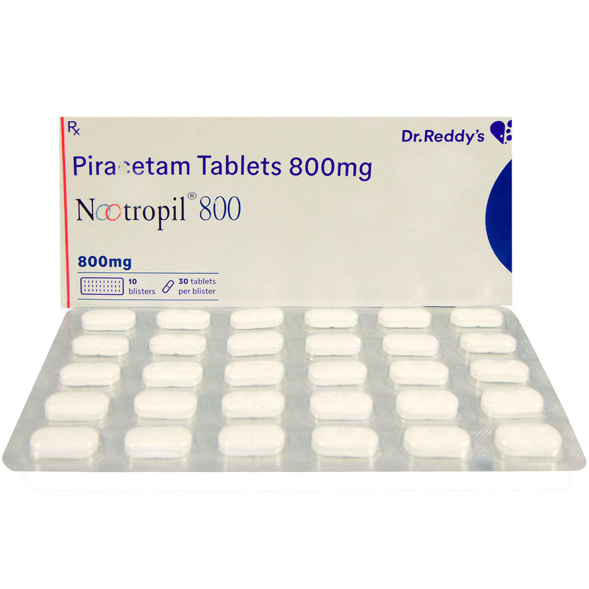 Nootropil 800 Tablet 30's, Pack of 30 TABLETS Nootropil 800 Tablet 30's, Pack of 30 TABLETS