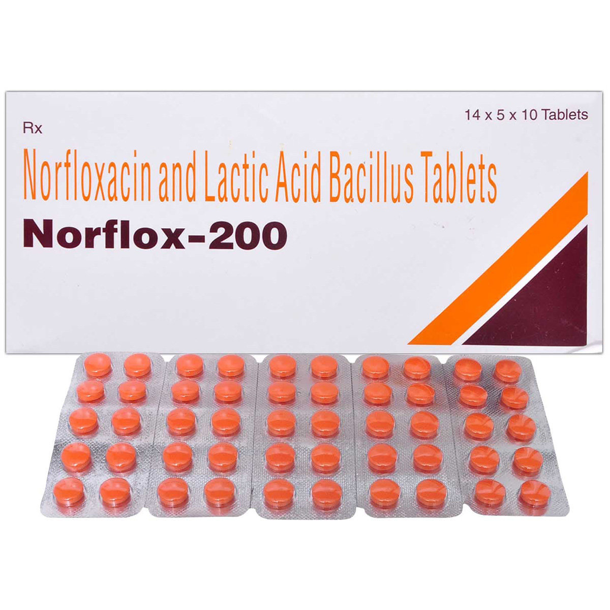 Norflox-200 Tablet 10's, Pack of 10 TABLETS Norflox-200 Tablet 10's, Pack of 10 TABLETS
