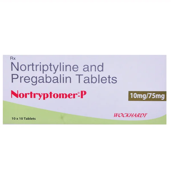 Nortryptomer-P 10 mg/75 mg Tablet 10's, Pack of 10