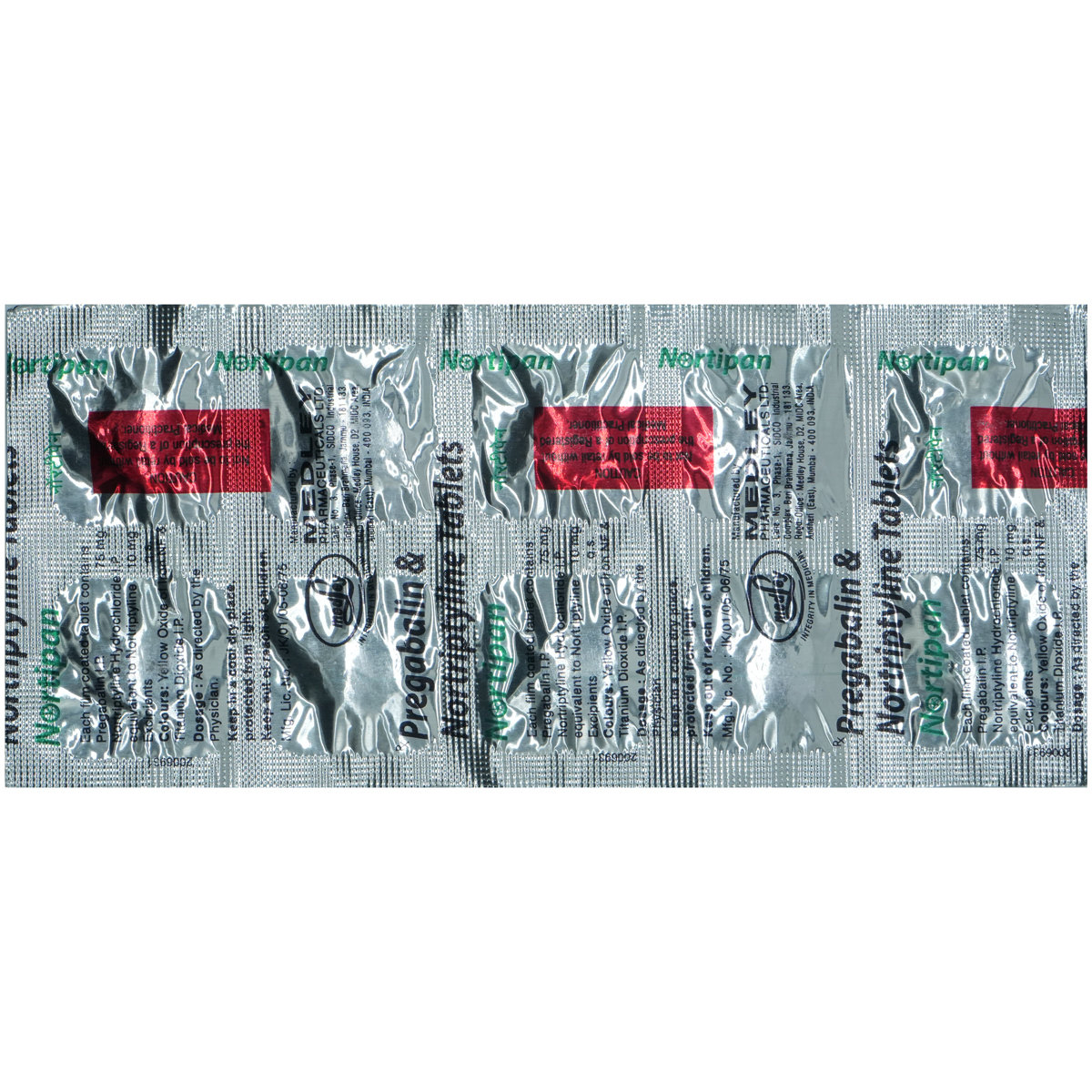 Nortipan Tablet 10's, Pack of 10 Nortipan Tablet 10's, Pack of 10