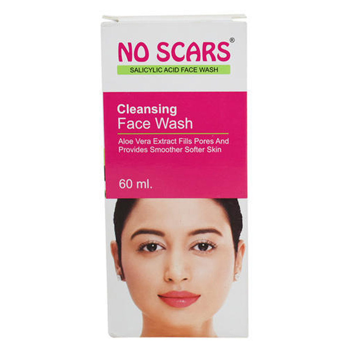 NO Scars Cleansing Face Wash 60ml | Salicylic Acid, Aloe Vera Extracts | Deep Cleansing | Rehydrates Skin | For Soft & Smooth Skin, Pack of 1 NO Scars Cleansing Face Wash 60ml | Salicylic Acid, Aloe Vera Extracts | Deep Cleansing | Rehydrates Skin | For Soft & Smooth Skin, Pack of 1