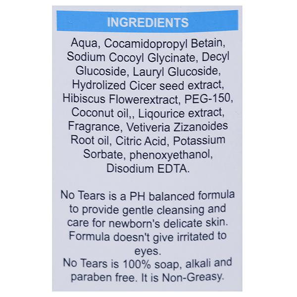 No Tears pH 5.5 Moisturizing Body Wash, 100 ml, Pack of 1 No Tears pH 5.5 Moisturizing Body Wash, 100 ml, Pack of 1