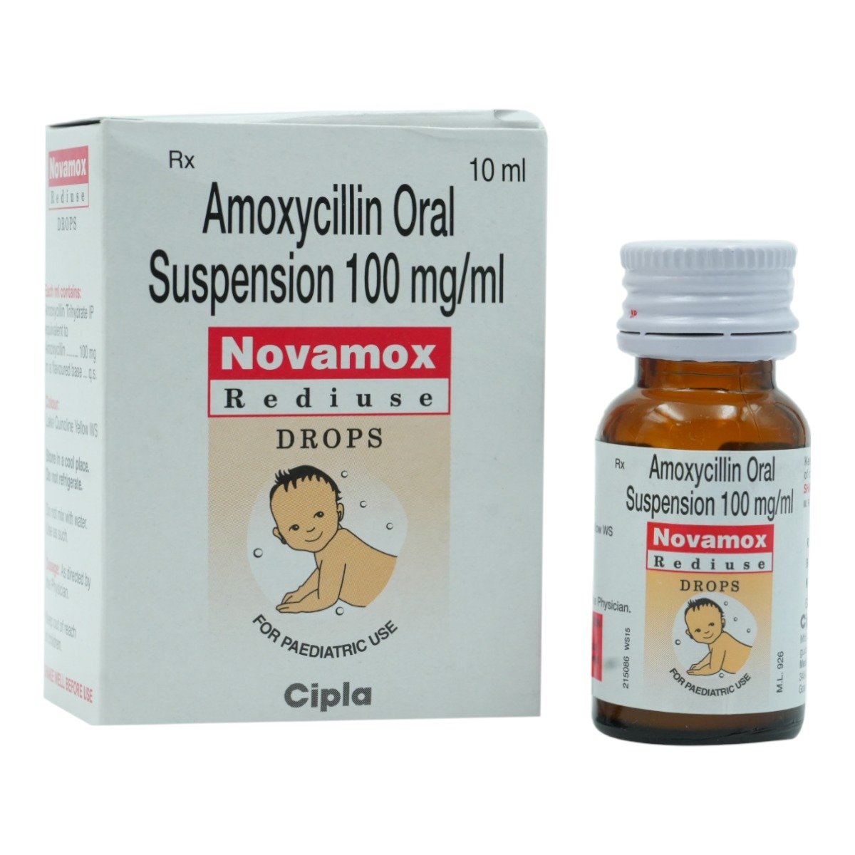 Novamox Rediuse Drops 10 ml, Pack of 1 Drops Novamox Rediuse Drops 10 ml, Pack of 1 Drops