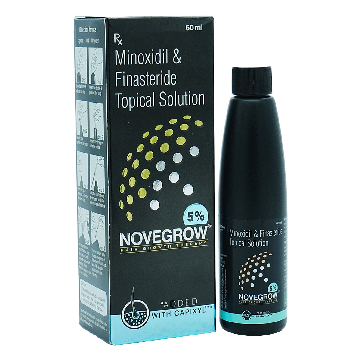 Novegrow 5% Solution 60 ml, Pack of 1 SOLUTION Novegrow 5% Solution 60 ml, Pack of 1 SOLUTION