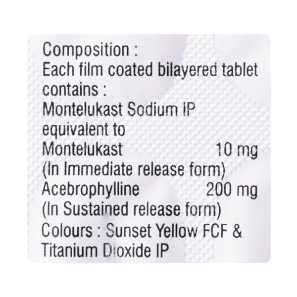 Nukast AB Tablet 10's, Pack of 10 TABLETS Nukast AB Tablet 10's, Pack of 10 TABLETS