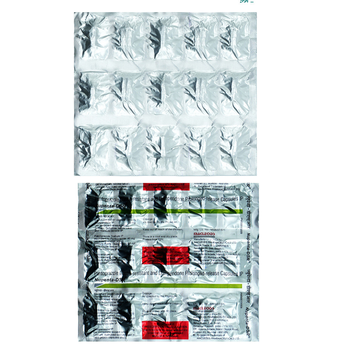Nupenta-DSR Capsule 15's, Pack of 15 Nupenta-DSR Capsule 15's, Pack of 15