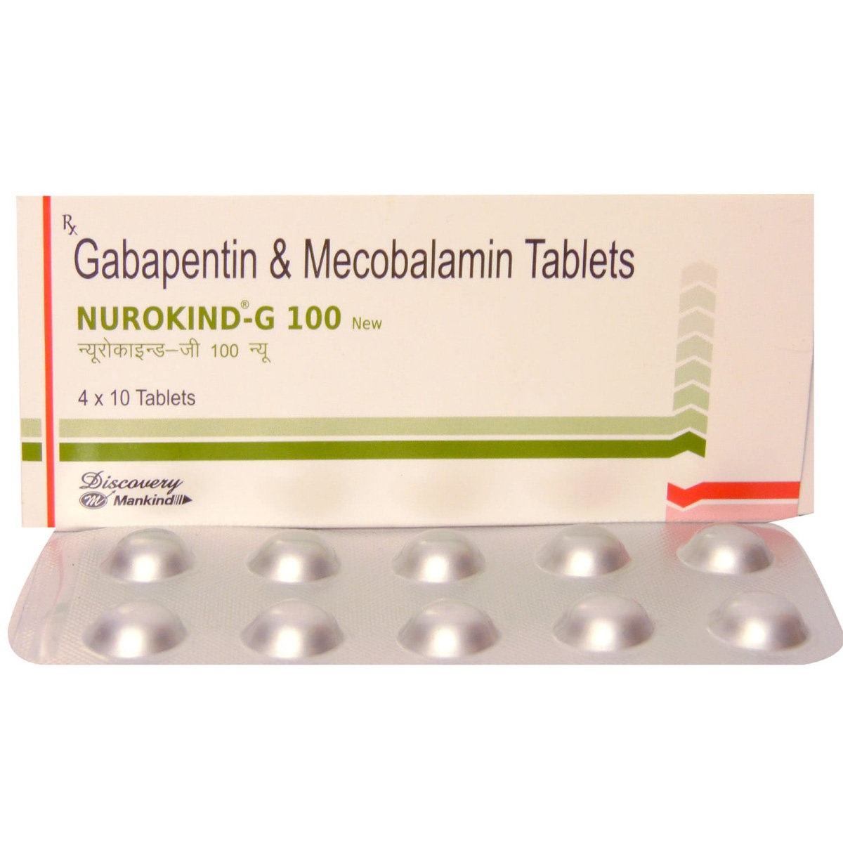 Nurokind-G 100 New Tablet 10's, Pack of 10 TABLETS Nurokind-G 100 New Tablet 10's, Pack of 10 TABLETS