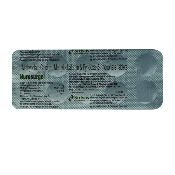 Nurosurge Tablet 10's, Pack of 10