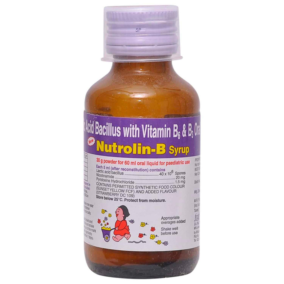 Nutrolin-B Syrup 60 ml, Pack of 1 SYRUP Nutrolin-B Syrup 60 ml, Pack of 1 SYRUP