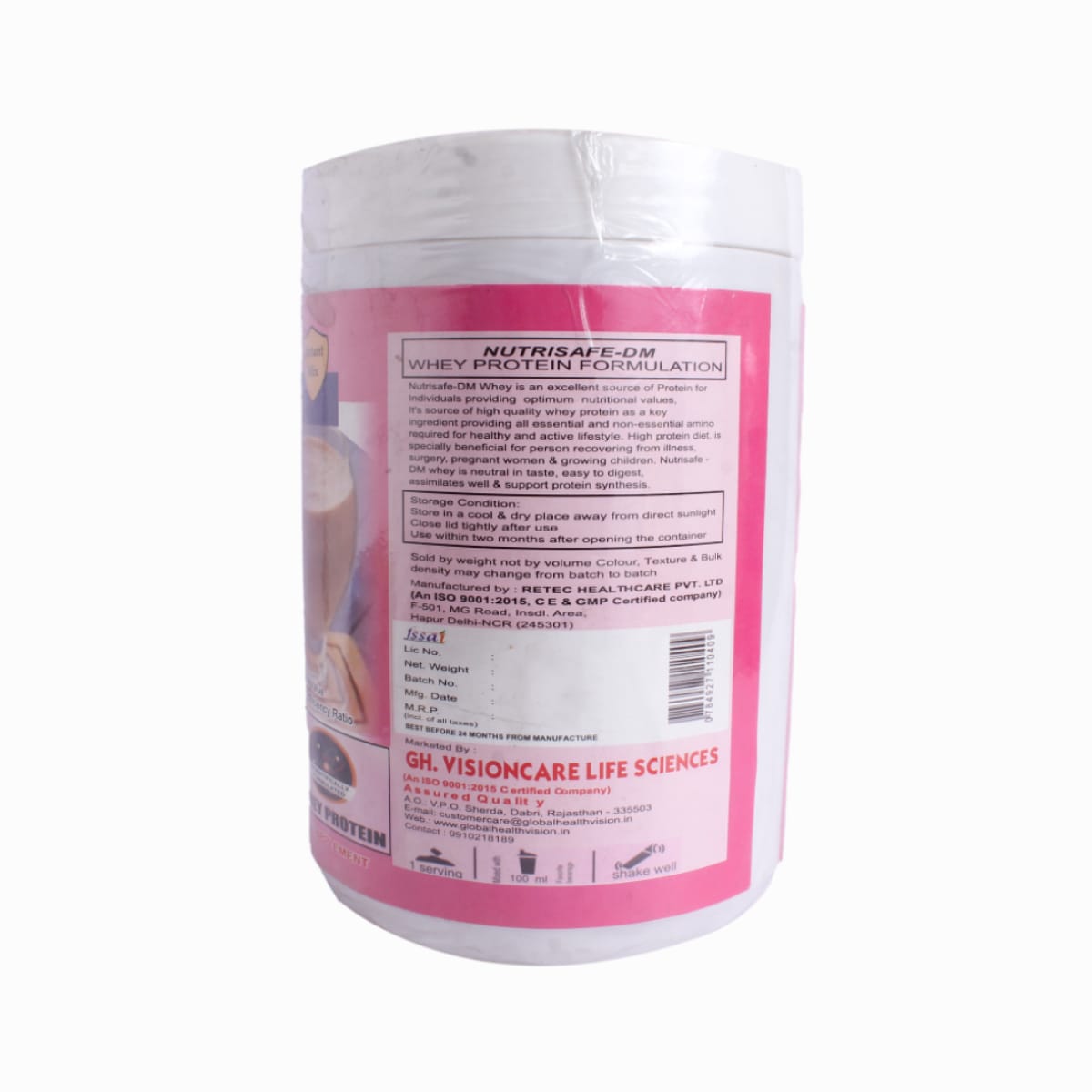 Nutrisafe-DM Chocolate Flavour Powder 400 gm, Pack of 1 Nutrisafe-DM Chocolate Flavour Powder 400 gm, Pack of 1