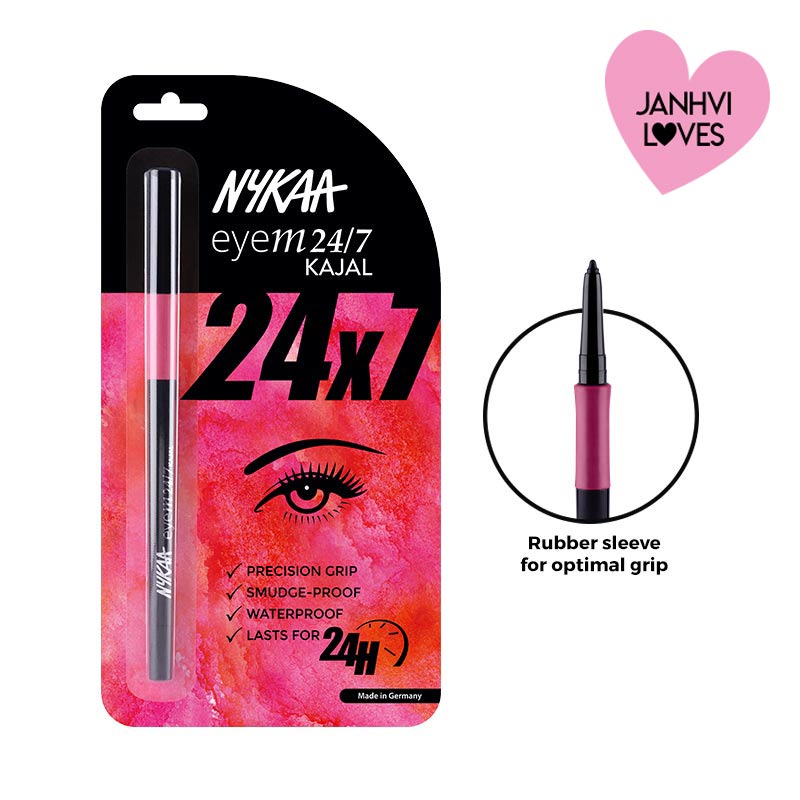 Nykaa Eyem 24/7 Kajal, 0.35 gm, Pack of 1 Nykaa Eyem 24/7 Kajal, 0.35 gm, Pack of 1