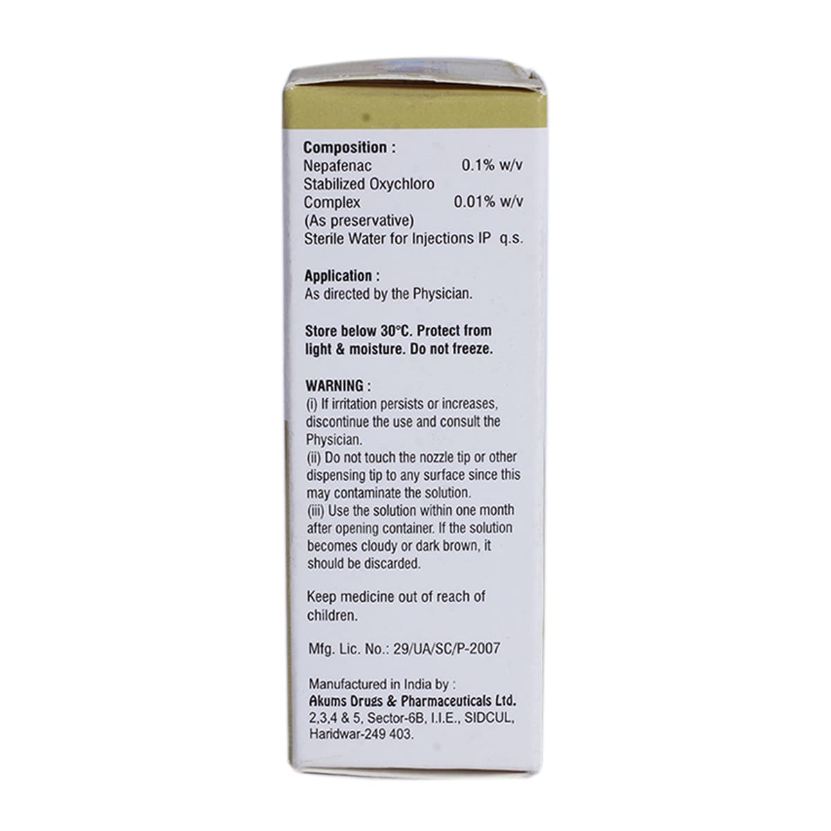 Nypa CS Eye Drop 5 ml, Pack of 1 EYE DROPS Nypa CS Eye Drop 5 ml, Pack of 1 EYE DROPS