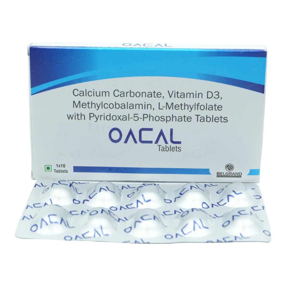 Oacal Tablet 10's, Pack of 10 Oacal Tablet 10's, Pack of 10