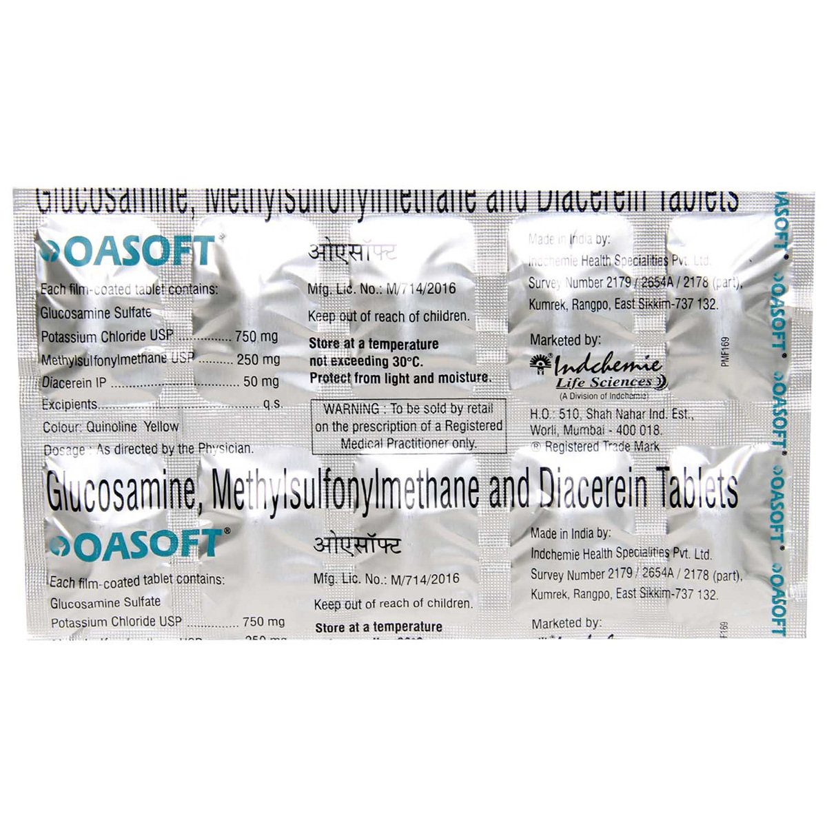 Oasoft Tablet 10's, Pack of 10 TABLETS Oasoft Tablet 10's, Pack of 10 TABLETS