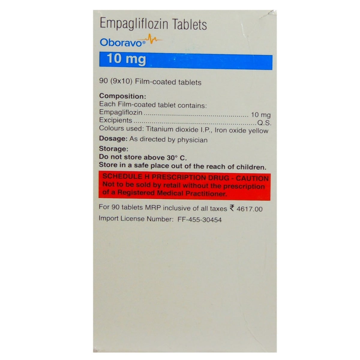 Oboravo 10 mg Tablet 10's, Pack of 10 TabletS Oboravo 10 mg Tablet 10's, Pack of 10 TabletS