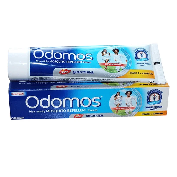 Odomos Mosquito Repellent Cream, 15 gm, Pack of 1