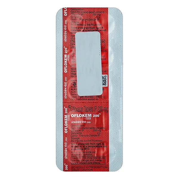 Oflokem 200 Tablet 10's, Pack of 10 TABLETS