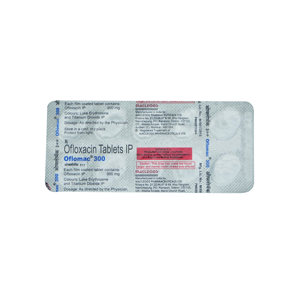 Oflomac 300 Tablet 10's, Pack of 10 TABLETS Oflomac 300 Tablet 10's, Pack of 10 TABLETS