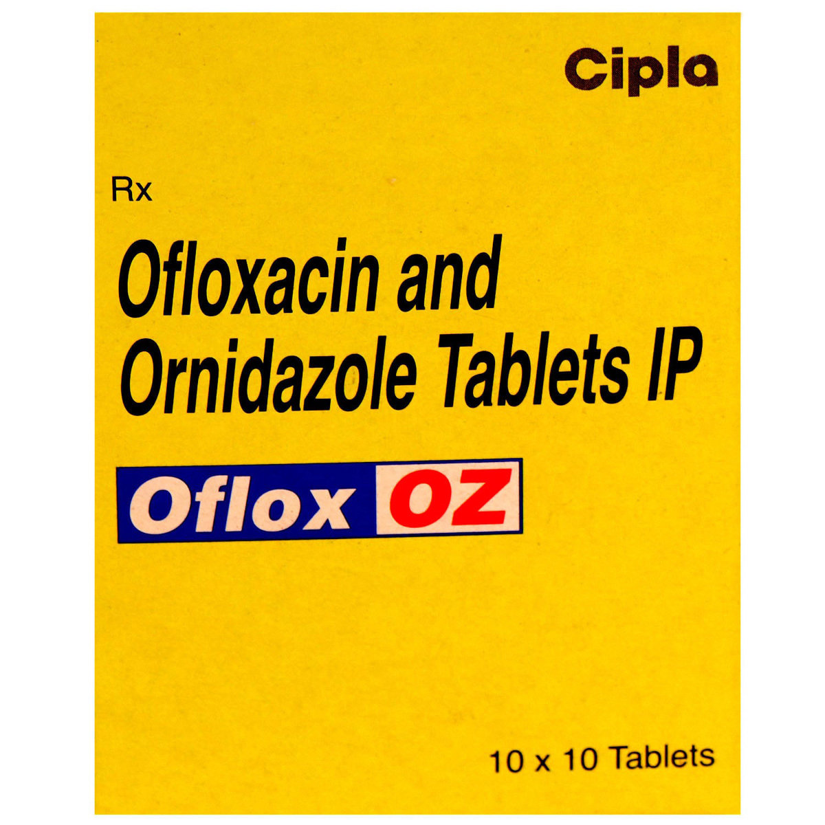 Oflox OZ Tablet 10's, Pack of 10 TABLETS Oflox OZ Tablet 10's, Pack of 10 TABLETS