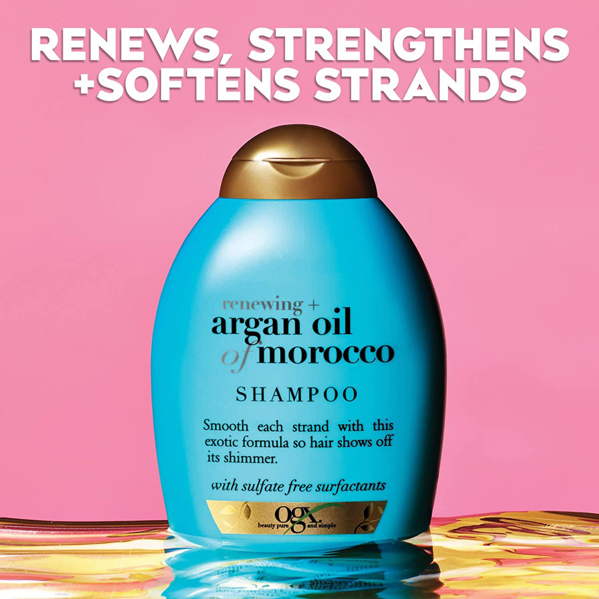 Ogx Argan Oil Of Morocco Shampoo, 385 ml, Pack of 1 Ogx Argan Oil Of Morocco Shampoo, 385 ml, Pack of 1
