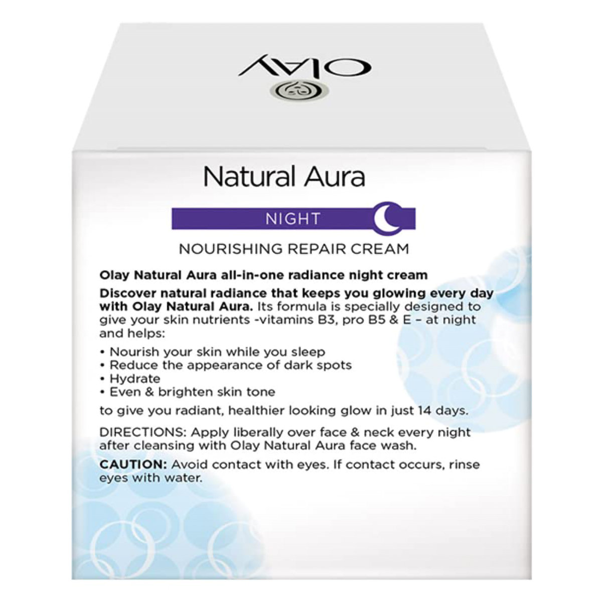 Olay Natural Aura Night Cream, 50 gm, Pack of 1 Olay Natural Aura Night Cream, 50 gm, Pack of 1
