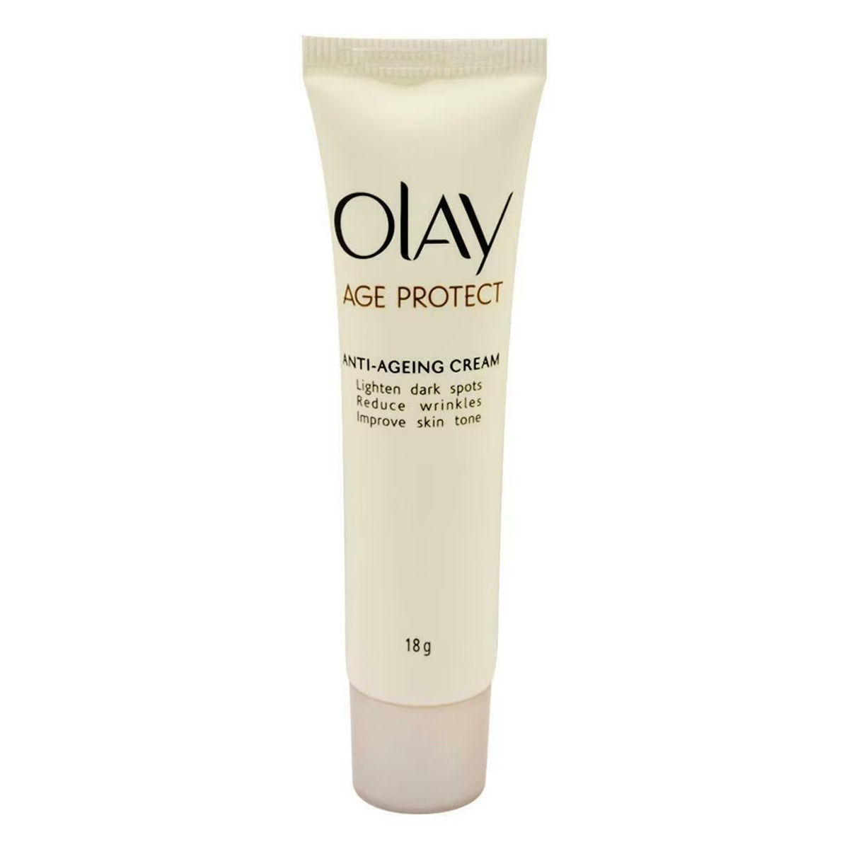 Olay Age Protect Anti Ageing Cream 18 gm | Provides Long Lasting Moisturization | Reduces Wrinkles | Lightens Dark Spots | Enahnce Skin Tone | For Normal/Dry/Combination/ Oily Skin, Pack of 1 Olay Age Protect Anti Ageing Cream 18 gm | Provides Long Lasting Moisturization | Reduces Wrinkles | Lightens Dark Spots | Enahnce Skin Tone | For Normal/Dry/Combination/ Oily Skin, Pack of 1
