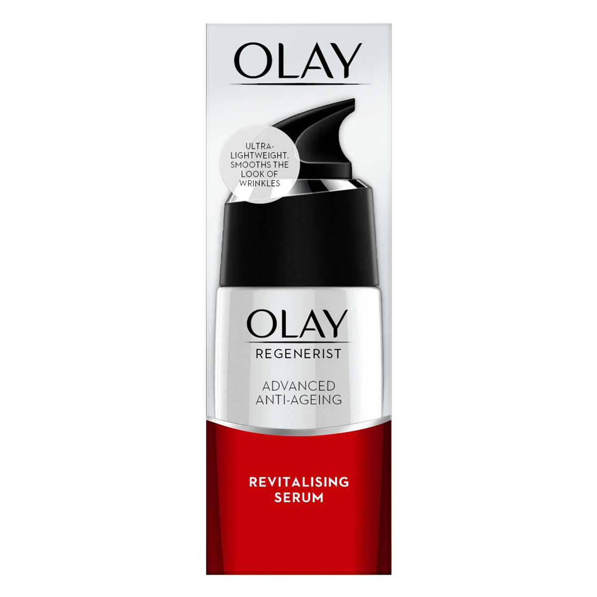 Olay Regenerist Advanced Anti-Ageing Revitalising Serum 50 ml | Niacinamide, Pentapeptides & Olive | Reduces Finelines & Wrinkles | Ultra Light Formula, Pack of 1 Olay Regenerist Advanced Anti-Ageing Revitalising Serum 50 ml | Niacinamide, Pentapeptides & Olive | Reduces Finelines & Wrinkles | Ultra Light Formula, Pack of 1