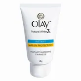 Olay Natural White Instant Glowing Fairness Cream, 40 gm, Pack of 1